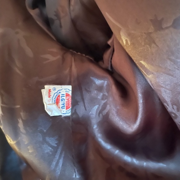 VINTAGE De Mars Faux Fur Jacket With Belt - Picture 6 of 6